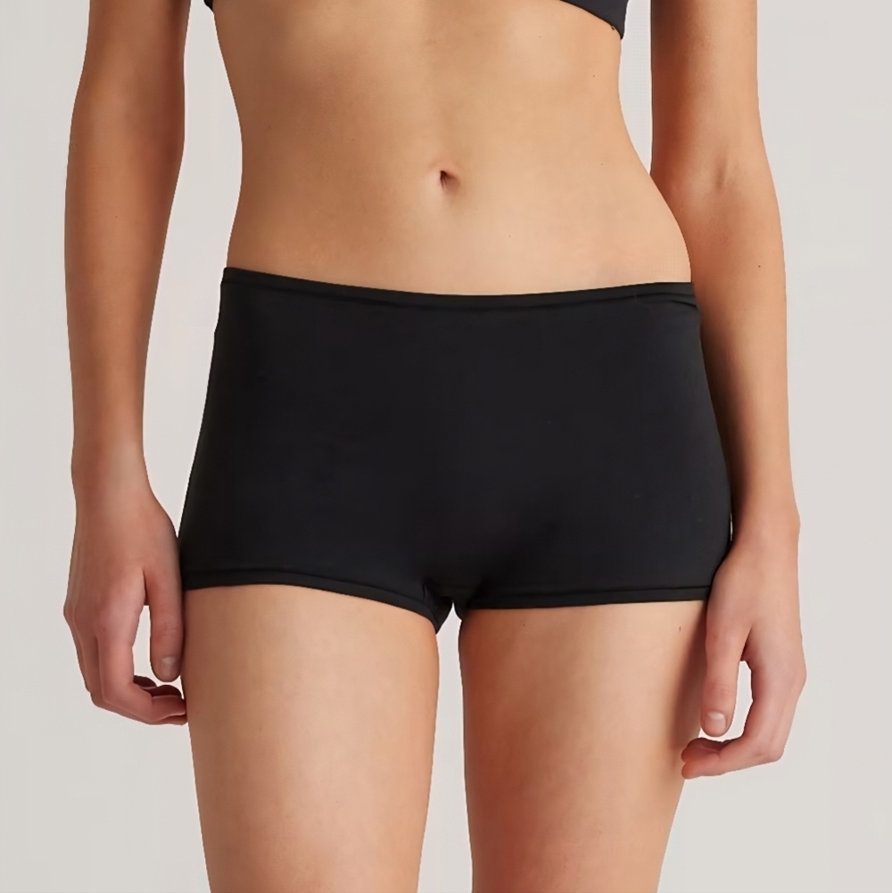 Quince Organic Cotton Boyshort Underwear NWOT